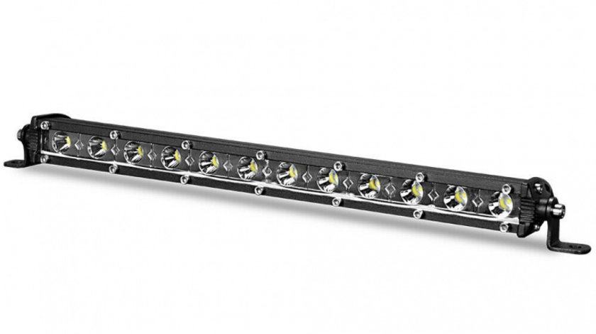 Led Bar Auto 36W Super Slim 35MM 12/24V 3060 Lumeni 13&quot;/33CM Spot Beam-B18-36W 499236