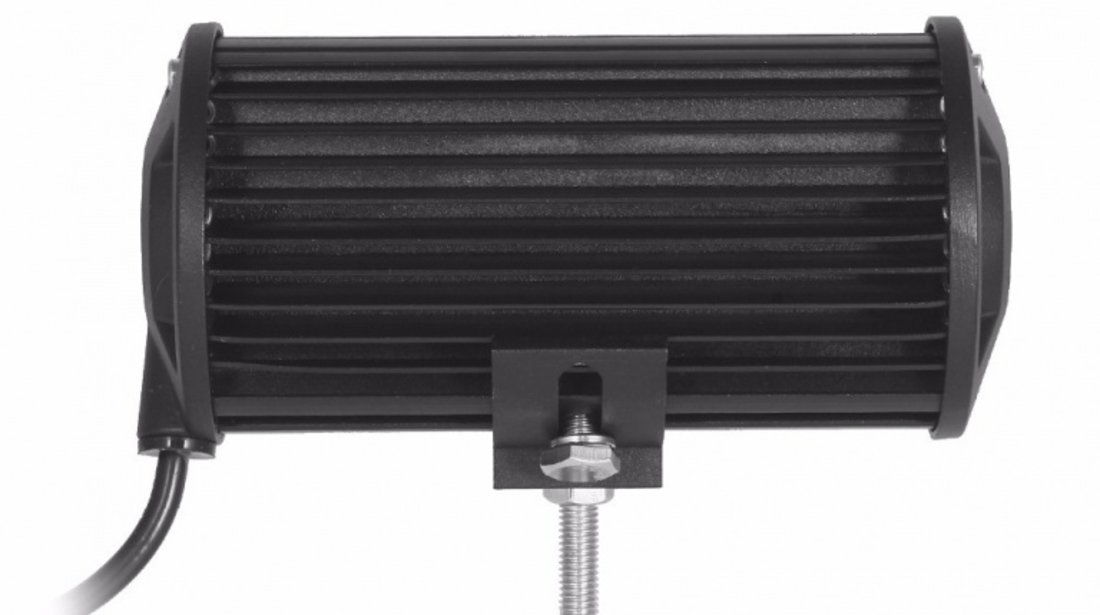 Led Bar Auto 54W Leduri Pe 3 Randuri 12V-24V 3780 Lumeni 5&quot;/12,7CM Spot Beam 12 Grade 985269