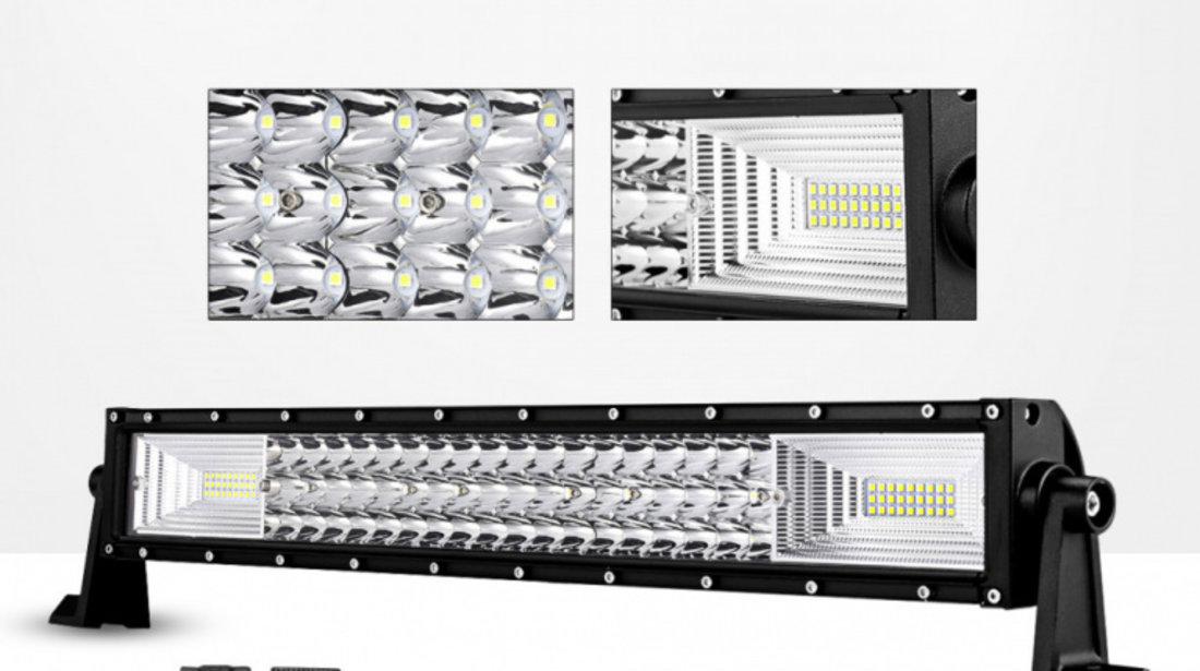 Led Bar Auto Curbat 459W Leduri Pe 3 Randuri 12V-24V 34020 Lumeni 31,5&quot;/82CM Combo Beam 12/60 Grade 194358