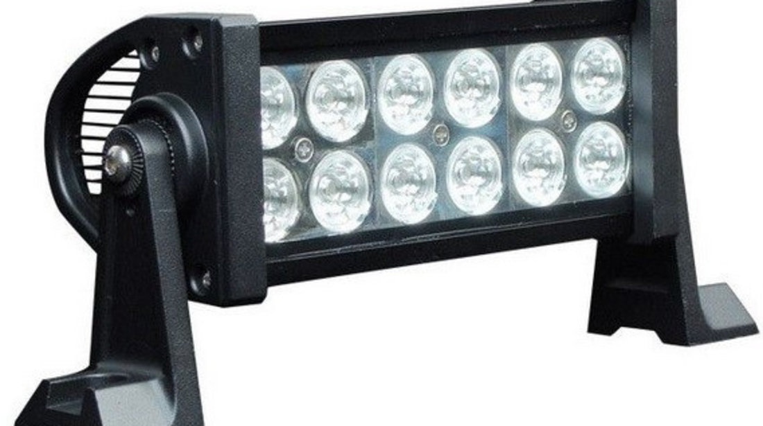 Led Bar Auto Offroad 36W/12V-24V 2640 Lumeni 7,5&quot;/19CM Spot Beam 12 Grade 455899