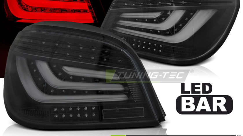 LED BAR Lampi Spate Stopuri BLACK compatibila BMW E60 LCI 03.07-12.09