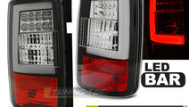 LED BAR Lampi Spate Stopuri BLACK compatibila VW C...