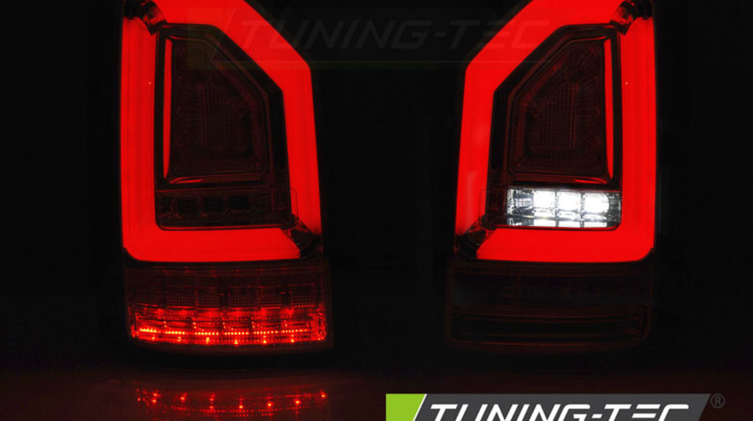 LED BAR Lampi Spate Stopuri Crom look SEQ compatibila VW T6 15-19 OEM LED