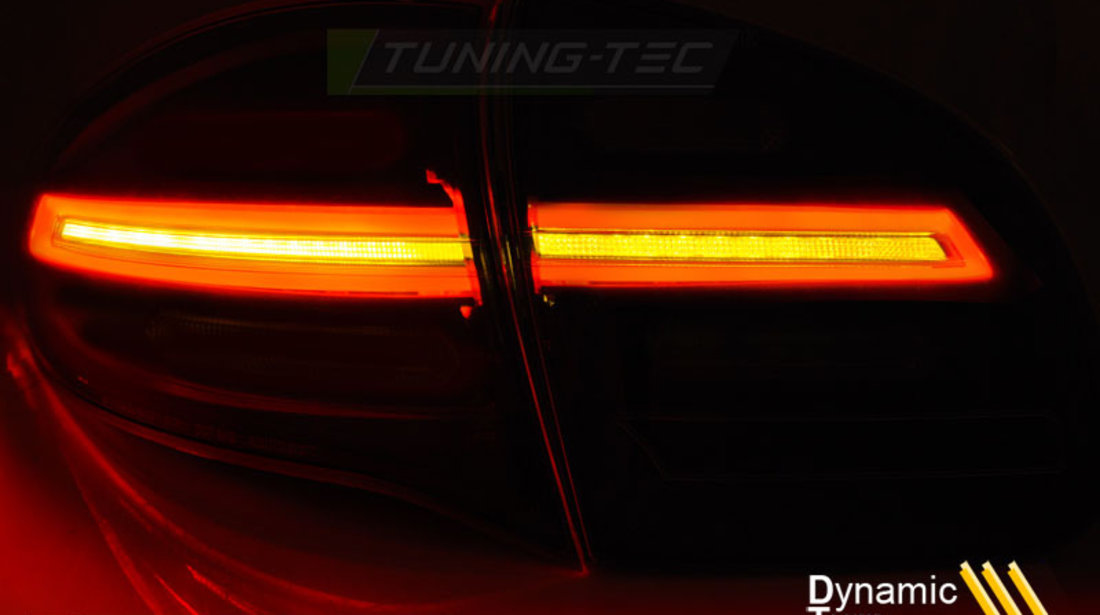 LED BAR Lampi Spate Stopuri ROSU SMOKE SEQ compatibila PORSCHE CAYENNE 10-15