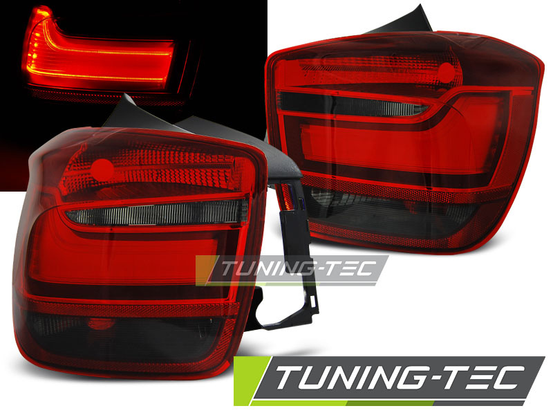 LED BAR Lampi Spate Stopuri ROSU SMOKE compatibila BMW F20 / F21 11-12.14