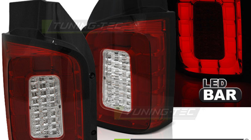 LED BAR Lampi Spate Stopuri ROSU WHIE compatibila VW T6 15-19 TRANSPORTER