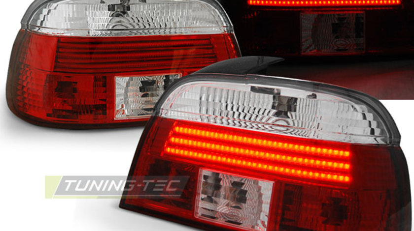 LED BAR Lampi Spate Stopuri ROSU WHIE compatibila BMW E39 09.95-08.00