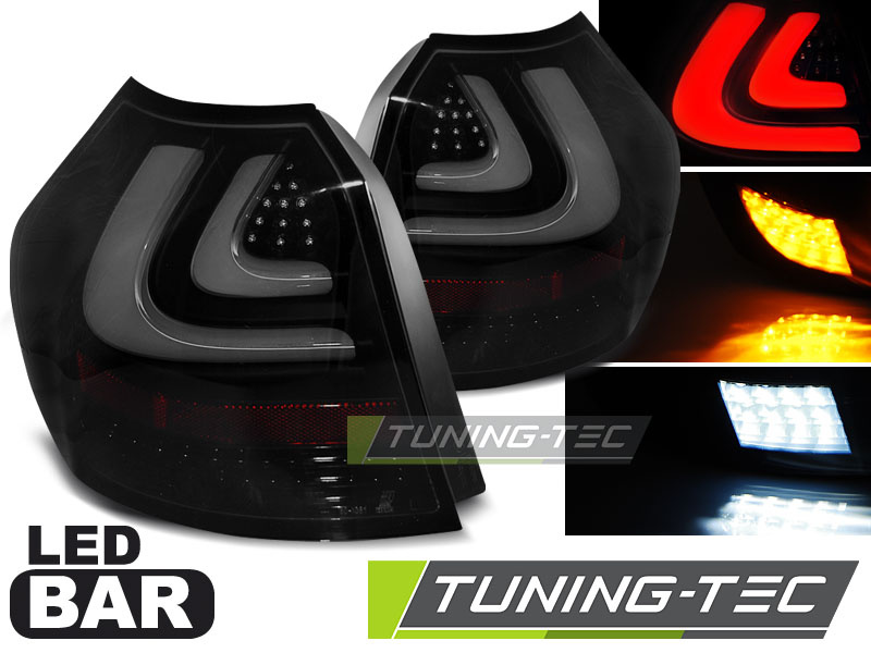 LED BAR Lampi Spate Stopuri SMOKE BLACK compatibila BMW E87/E81 04-08.07