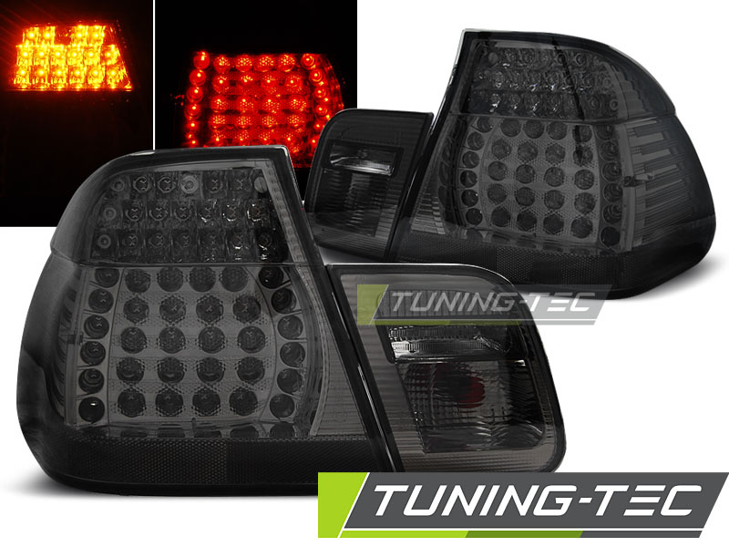 LED BAR Lampi Spate Stopuri SMOKE compatibila BMW E46 05.98-08.01