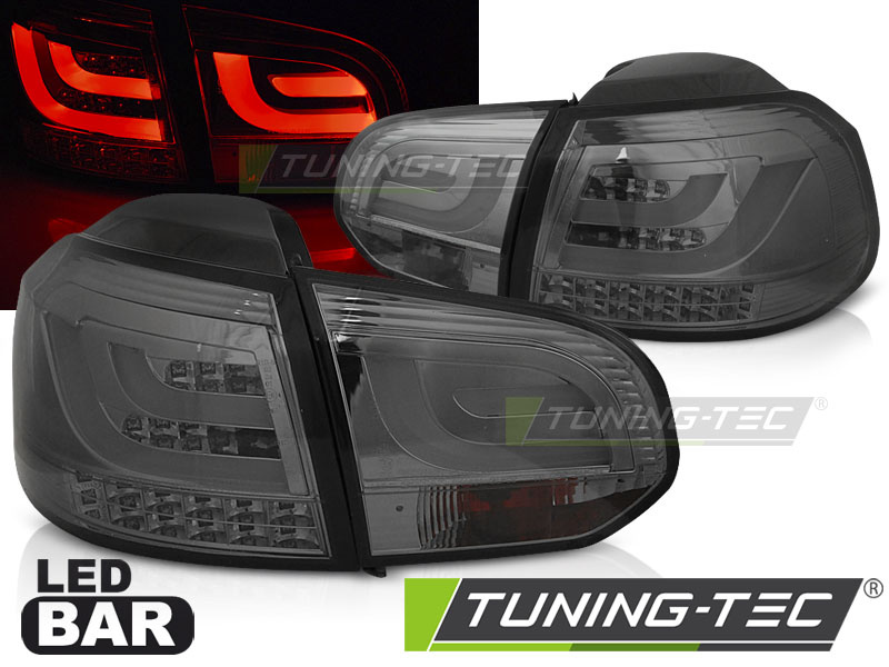 LED BAR Lampi Spate Stopuri SMOKE compatibila VW GOLF 6 10.08-12