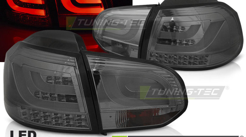 LED BAR Lampi Spate Stopuri SMOKE compatibila VW GOLF 6 10.08-12