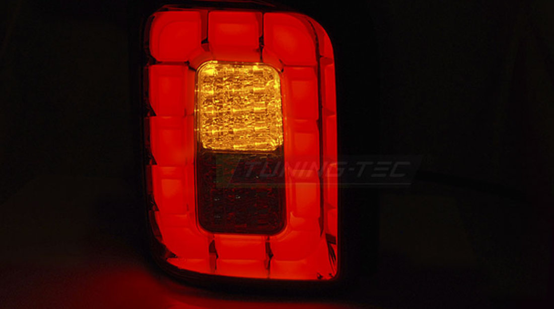 LED BAR Lampi Spate Stopuri SMOKE compatibila VW T6 15-19 TRANSPORTER