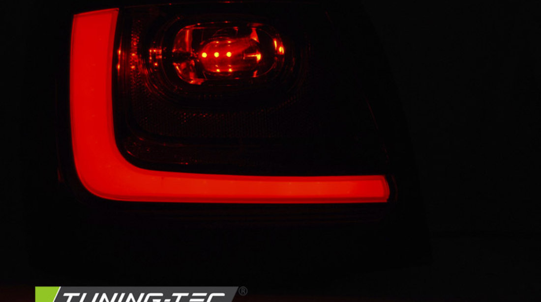 LED BAR Lampi Spate Stopuri SMOKE compatibila VW POLO 09-14
