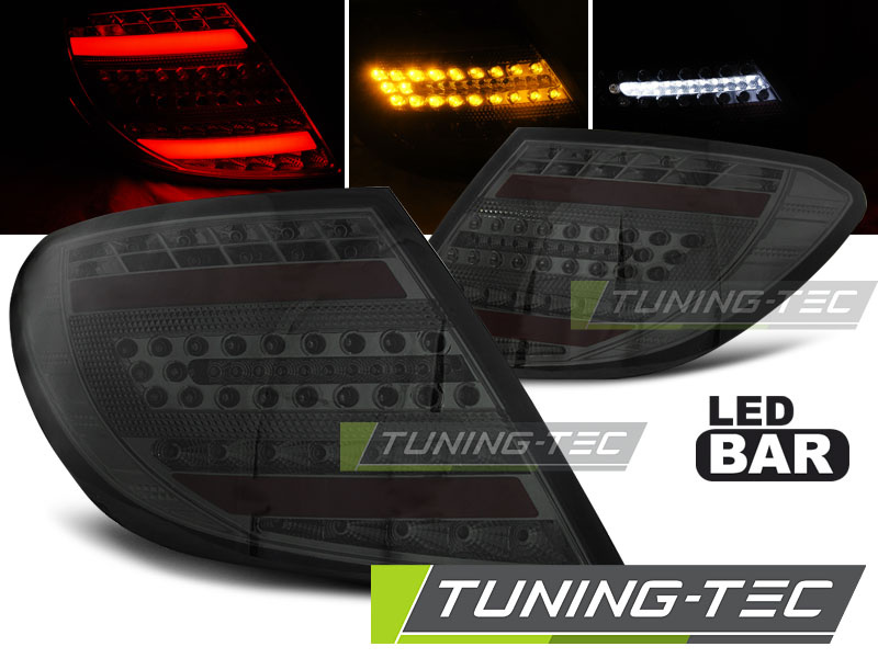 LED BAR Lampi Spate Stopuri SMOKE compatibila MERCEDES C-KLASA W204 SEDAN 07-10