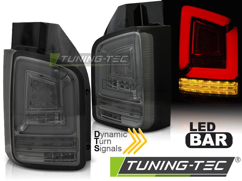 LED BAR Lampi Spate Stopuri SMOKE SEQ compatibila VW T6 15-19 TR