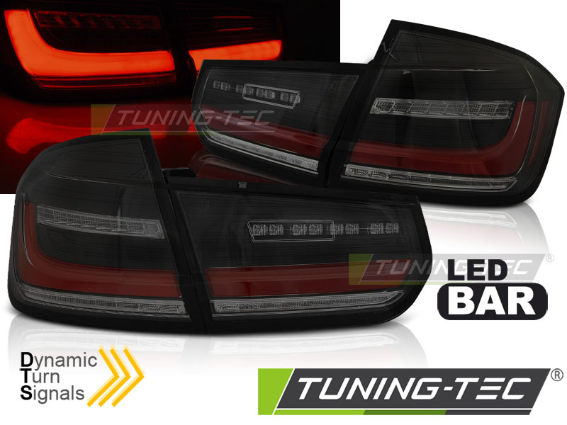 LED BAR SEQ Lampi Spate Stopuri BLACK SMOKE compatibila BMW F30 11-18