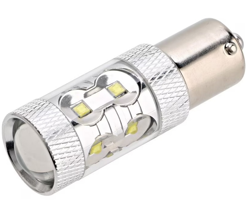Led BAY15D 12V / 24V 50W P21/5W Led Cree Canbus Alb 6000K BTLE1120C-BAY15D-ALB 100888