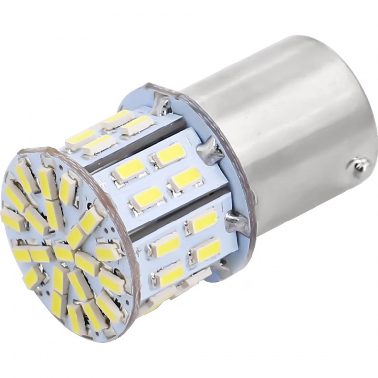 Led BAY15D 12V 50 SMD Alb 6000K