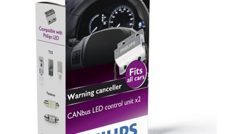 LED CANBUS CONTROL 12V 5W SET 2 BUC PHILIPS 12956X2 PHILIPS