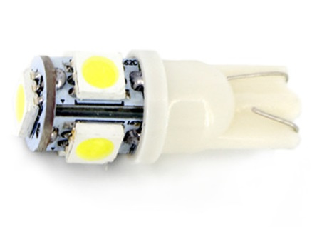 Led Carguard T10 12V 5 SMD Alb CLD301