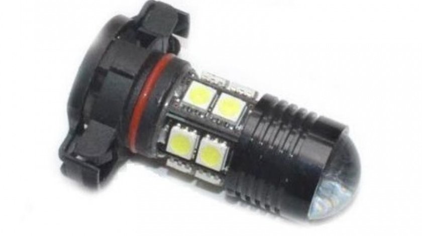 Led H16 12 SMD Lupa Alb