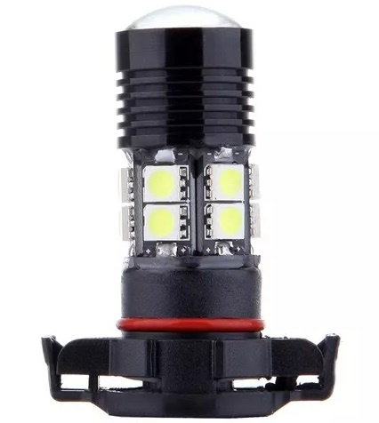 Led H16 12V 12 SMD Lupa Alb 6000K
