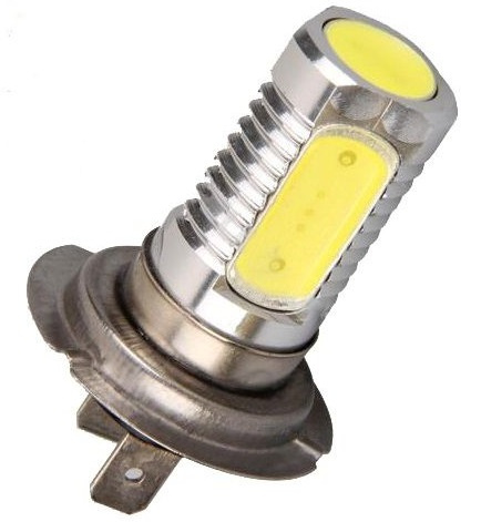 Led H7 12V 6W 350Lm Cob High Power Alb 6000K 384750