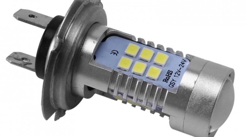 Led H7 Cu Lupa 21 Smd LED 257