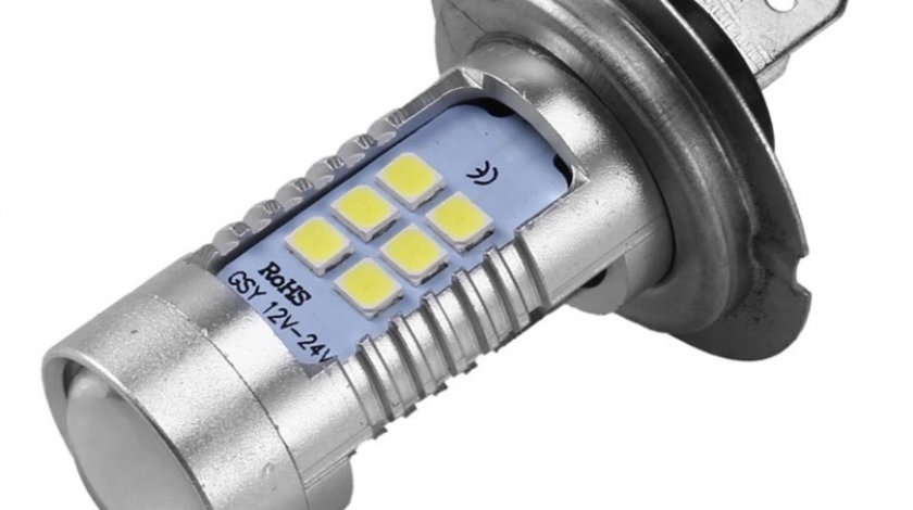 Led H7 Cu Lupa 21 Smd LED 257