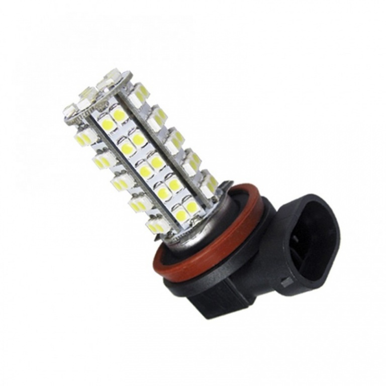 Led H8 68 SMD Alb