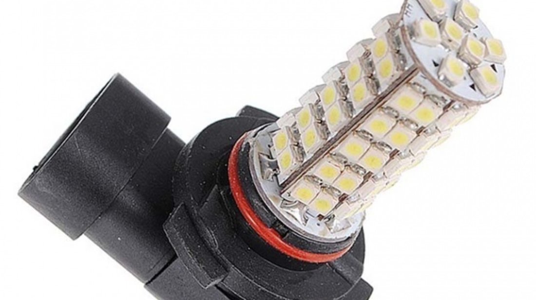 Led HB4 68 SMD Alb