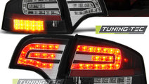 LED Lampi Spate Stopuri BLACK compatibila AUDI A4 ...