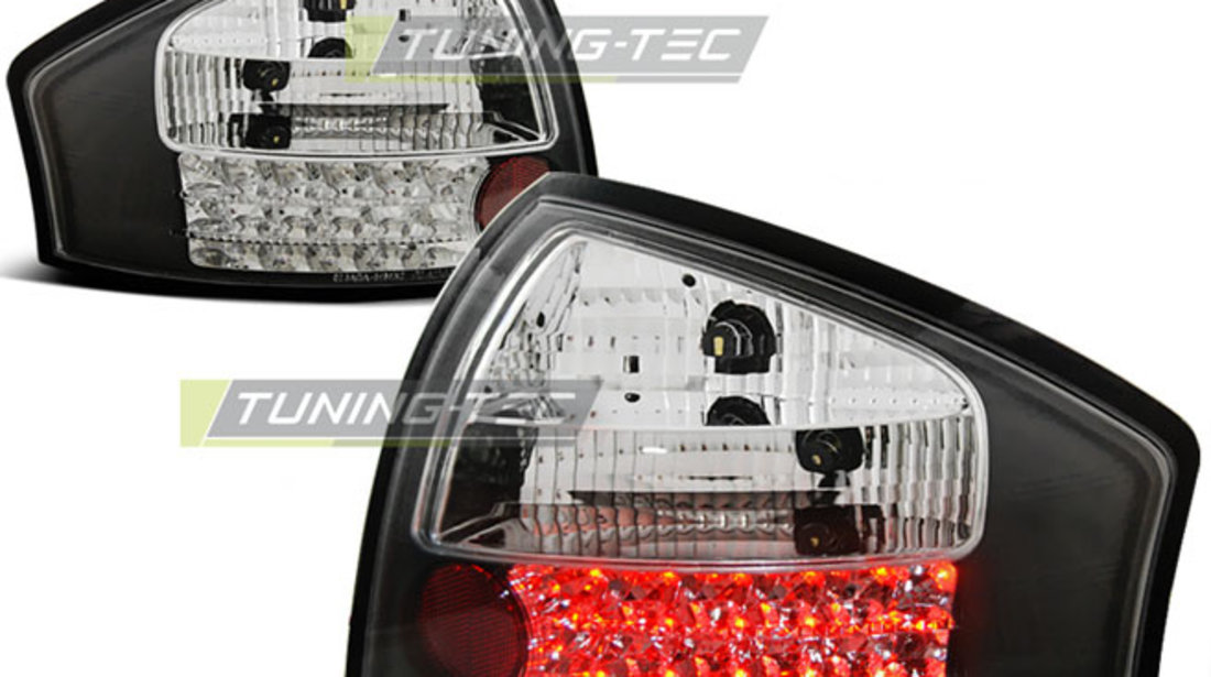 LED Lampi Spate Stopuri BLACK compatibila AUDI A6 05.97-05.04