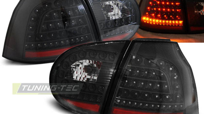 LED Lampi Spate Stopuri BLACK compatibila VW GOLF 5 10.03-09