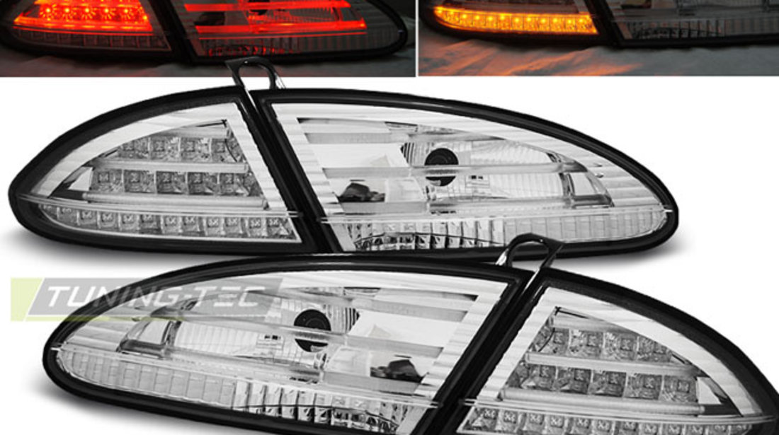 LED Lampi Spate Stopuri Crom look compatibila SEAT LEON 06.05-09