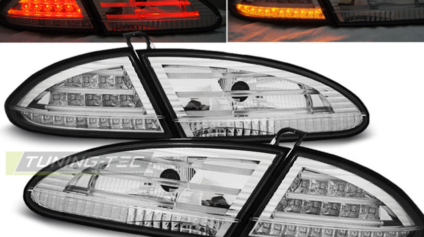 LED Lampi Spate Stopuri Crom look compatibila SEAT LEON 06.05-09