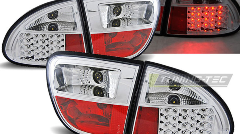 LED Lampi Spate Stopuri Crom look compatibila SEAT LEON 04.99-08.04