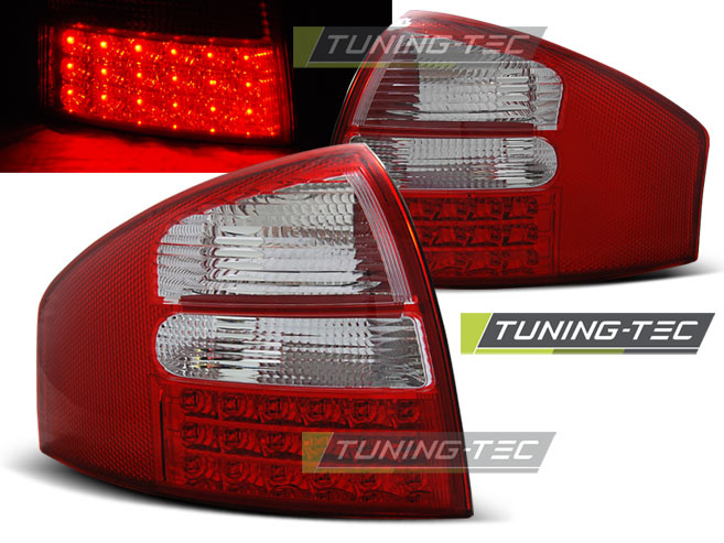 LED Lampi Spate Stopuri ROSU ALB compatibila AUDI A6 05.97-05.04 SEDAN