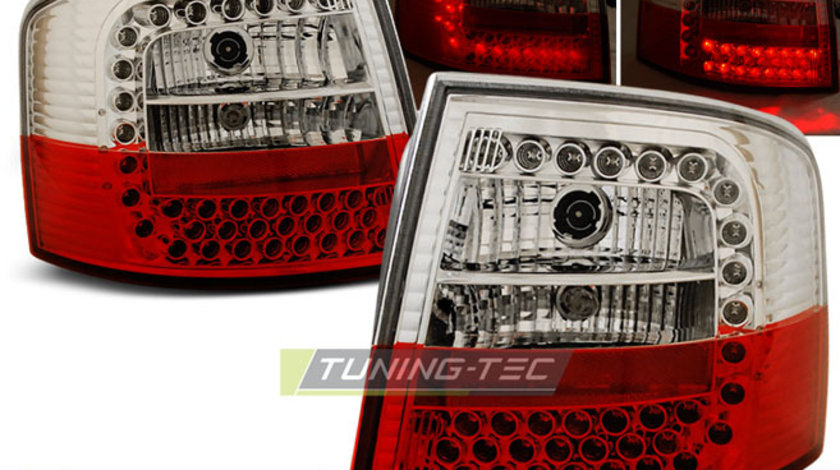 LED Lampi Spate Stopuri ROSU ALB compatibila AUDI A6 05.97-05.04 AVANT