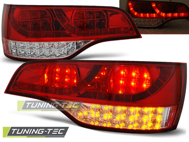 LED Lampi Spate Stopuri ROSU ALB compatibila AUDI Q7 06-09