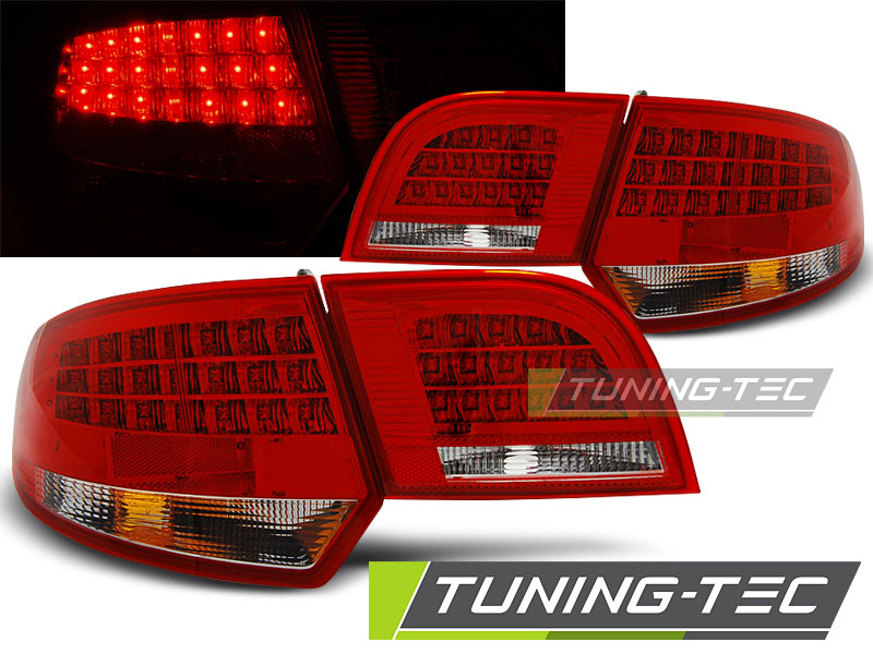 LED Lampi Spate Stopuri ROSU ALB compatibila AUDI A3 8P 04-08 SPORTBACK