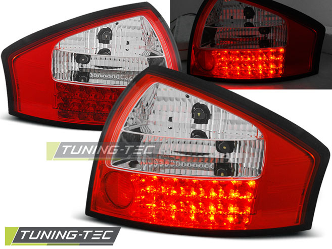 LED Lampi Spate Stopuri ROSU ALB compatibila AUDI A6 05.97-05.04