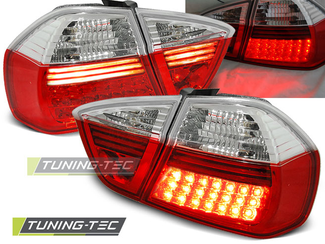 LED Lampi Spate Stopuri ROSU ALB compatibila BMW E90 03.05-08.08