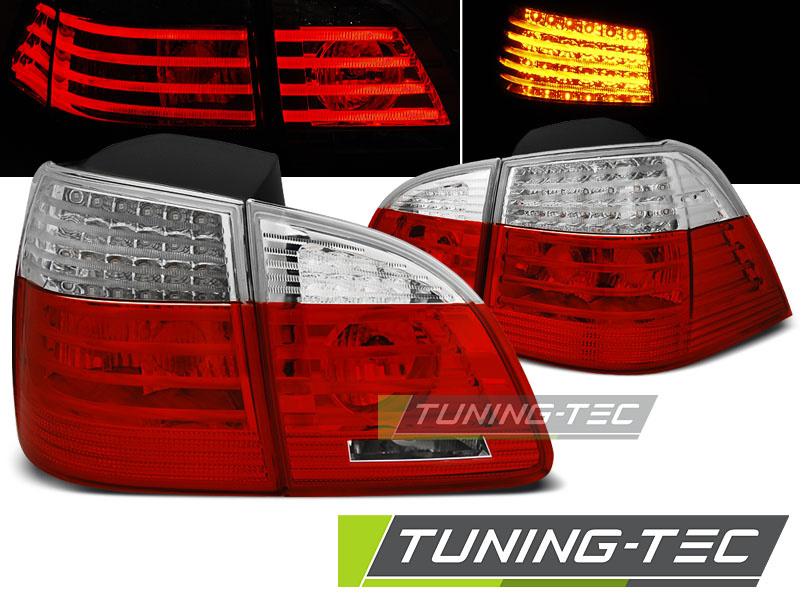 LED Lampi Spate Stopuri ROSU ALB compatibila BMW E61 04-03.07 TOURING