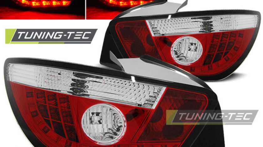 LED Lampi Spate Stopuri ROSU ALB compatibila SEAT IBIZA 6J 3D 06.08-