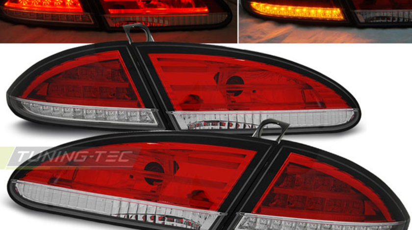 LED Lampi Spate Stopuri ROSU ALB compatibila SEAT LEON 06.05-09