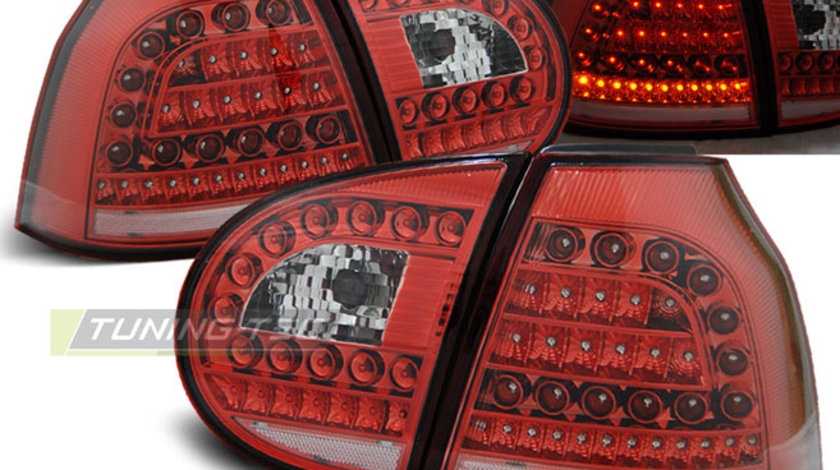 LED Lampi Spate Stopuri ROSU ALB compatibila VW GOLF 5 10.03-09