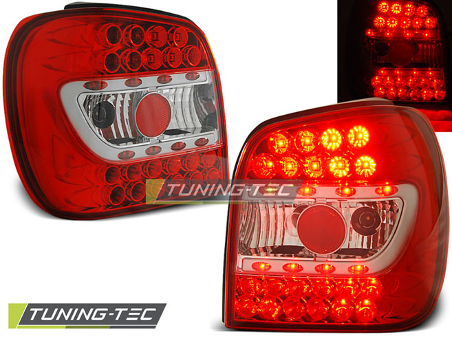 LED Lampi Spate Stopuri ROSU ALB compatibila VW POLO 6N 10.94-09.99