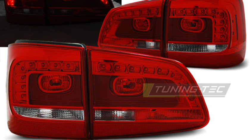 LED Lampi Spate Stopuri ROSU ALB compatibila VW TOURAN 08.10-