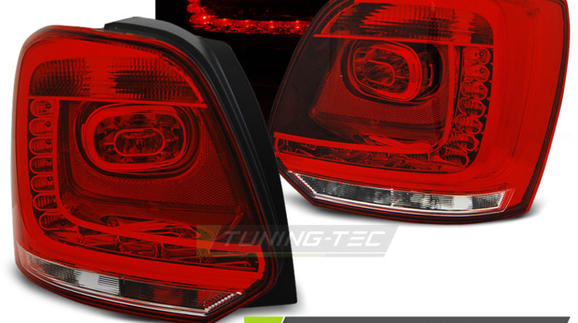 LED Lampi Spate Stopuri ROSU ALB compatibila VW POLO 09-14